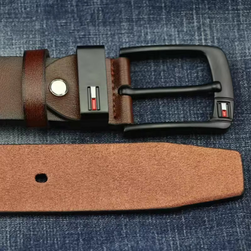 Cinto Masculino Forja Aurion — Fivela Clássica