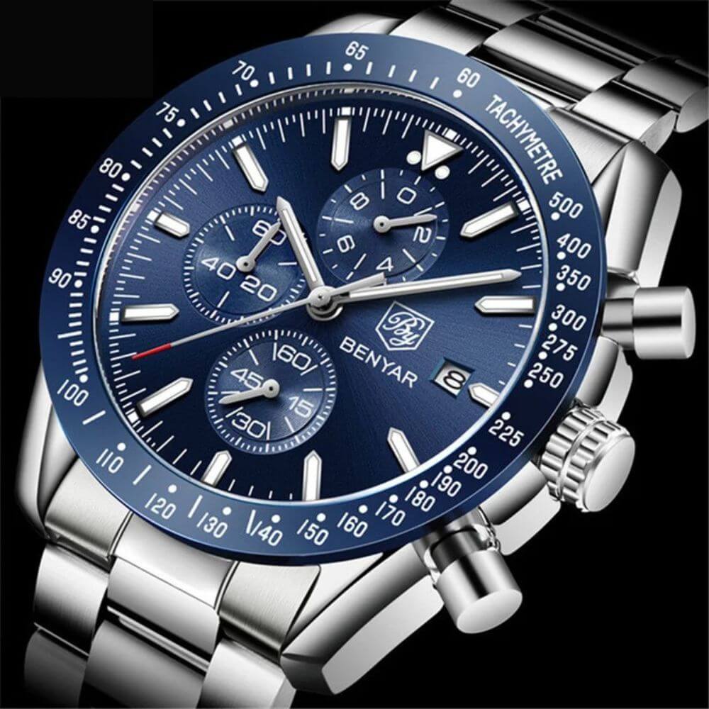 Relógio Masculino Benyar ChronoSteel