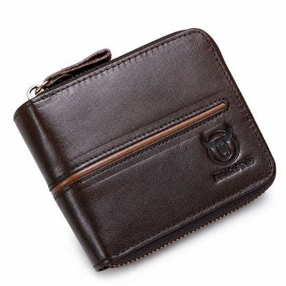 Carteira Masculina Forja Retro — Bloqueio RFID