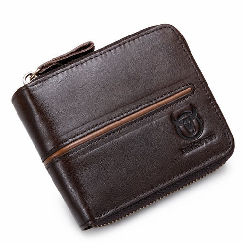 Carteira Masculina Forja Retro — Bloqueio RFID