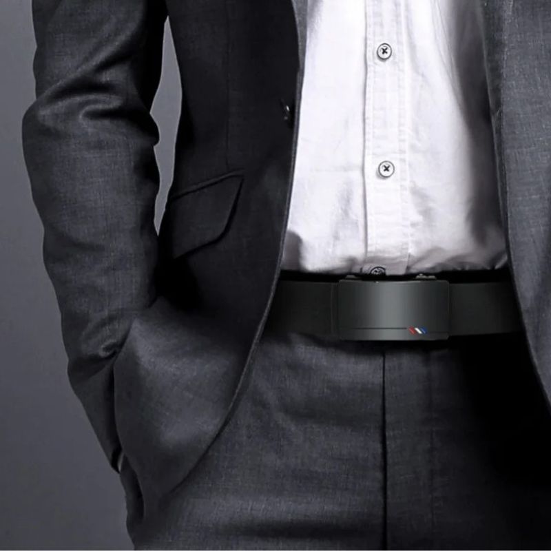 Cinto Masculino Forja Elit — Fivela Discreta