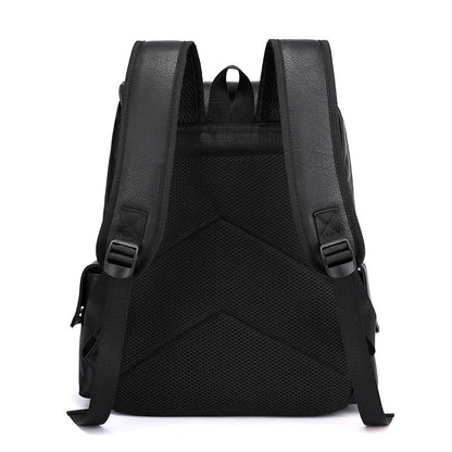 Mochila Masculina de Couro Heritage Pack - Estilo Clássico com Funcionalidade Moderna