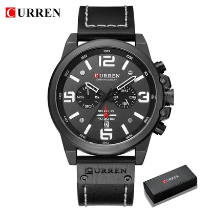 Relógio Masculino Curren Black Hawk