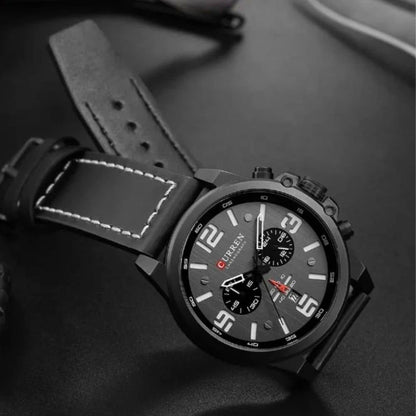 Relógio Masculino Curren Black Hawk