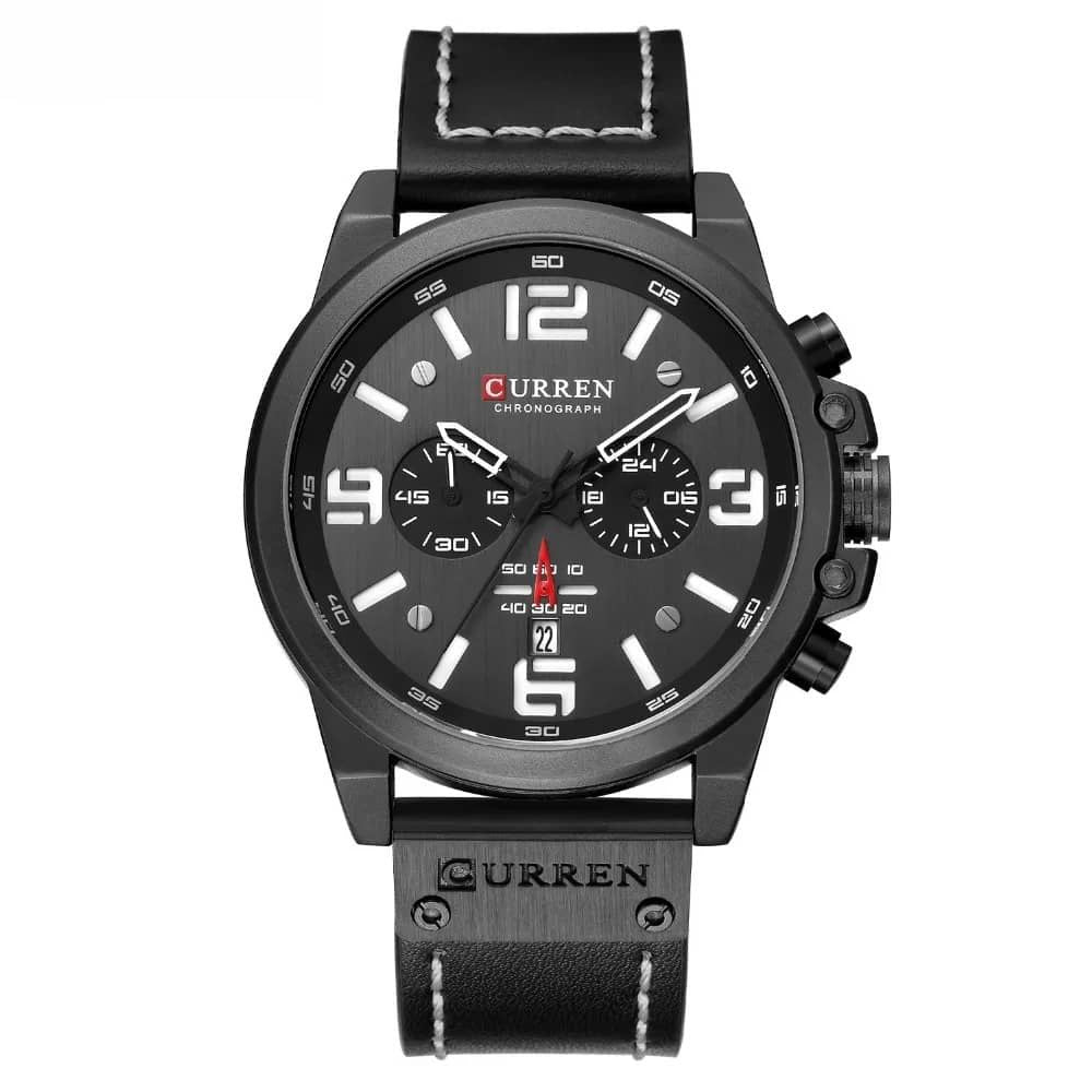 Relógio Masculino Curren Black Hawk