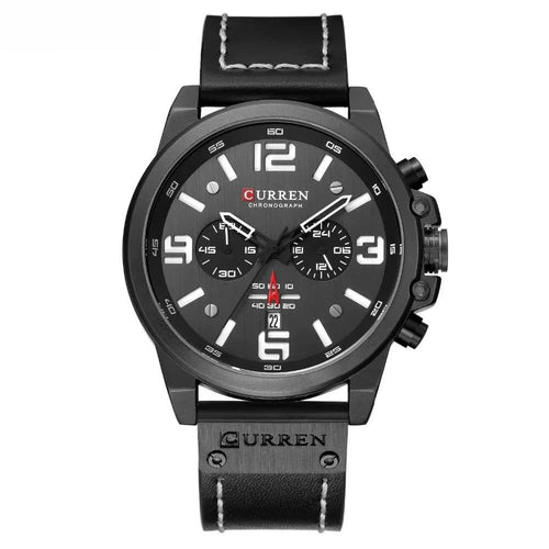 Relógio Masculino Curren Black Hawk