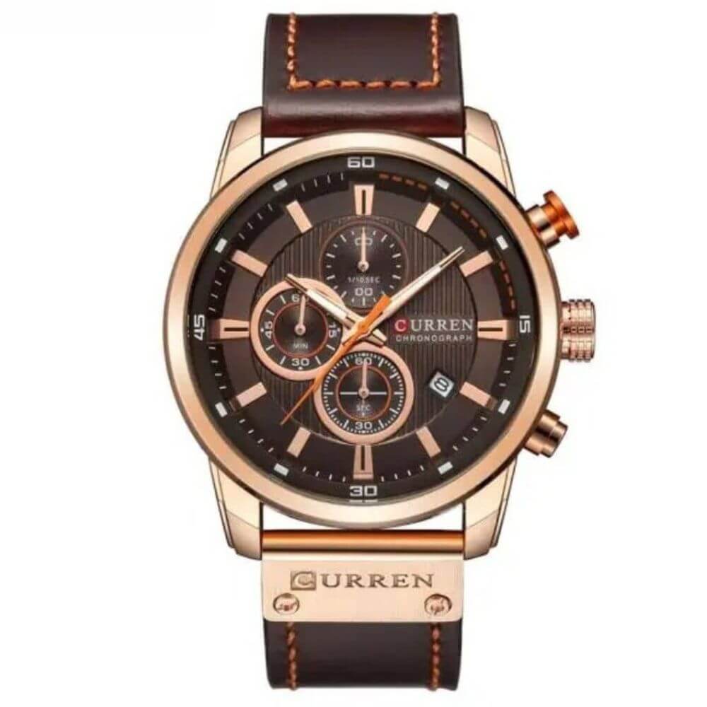 Relógio Masculino Curren Chrono Elite