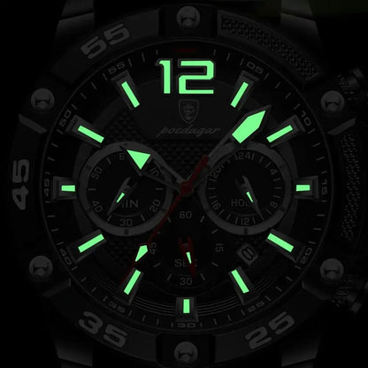 Relógio Masculino Poedagar ChronoRacer