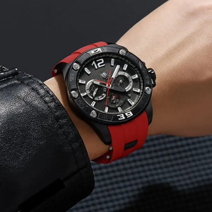 Relógio Masculino Poedagar ChronoRacer