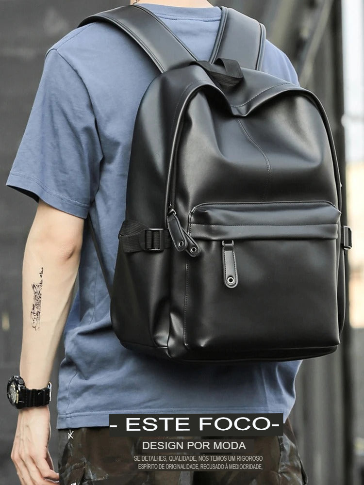 Mochila Masculina de Couro Urban Classic Premium