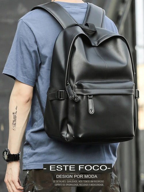 Mochila Masculina de Couro Urban Classic Premium