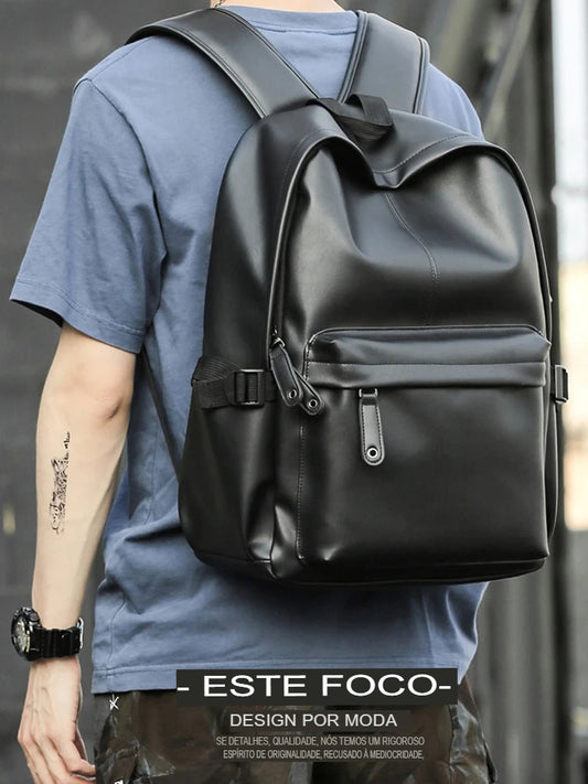 Mochila Masculina de Couro Urban Classic Premium